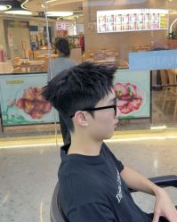 -M1山木造型国潮男士发型定制