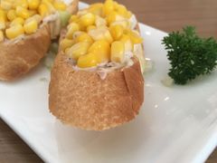 金枪鱼玉米粒配烤面包-C'è Amore爱意(亿合城店)