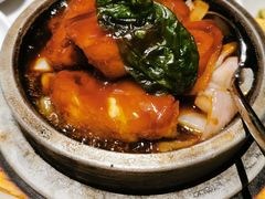 石锅烹银鳕鱼-玫瑰厅上海菜(兴国路店)