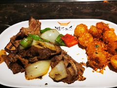 生炒薄片牛仔骨-湘汇概念铁板烧(铁西万达店)