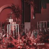 红色系婚礼| 一场勃艮第红与复古的炽烈碰撞