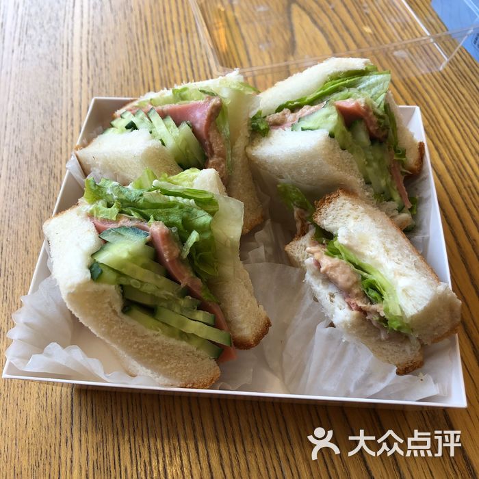 味多美金枪鱼三明治图片-北京面包甜点-大众点评网