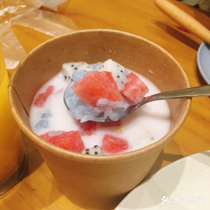 崔酱(台江万达店)椰汁蓝米冰饭图片