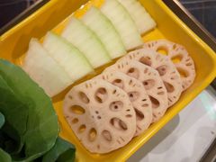 蔬菜拼盘-润园四季椰子鸡火锅(海上世界店)