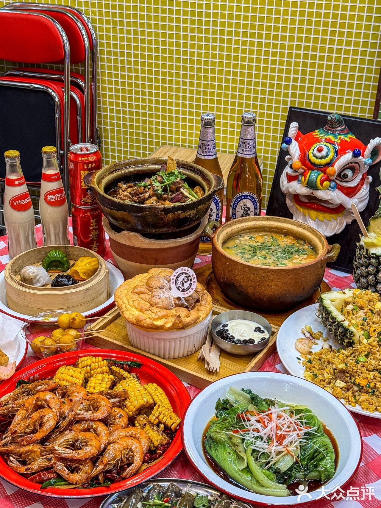 满满烟火气的大排档🥢氛围感绝了！