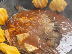 灶台鲤鱼-村东第一家私房菜馆(古北水镇店)