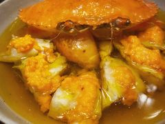 鸡油花雕蒸三门蟹-杭州西子湖四季酒店·金沙厅