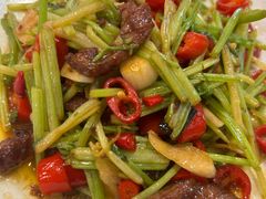 小炒黄牛肉-奎元馆.百年奎元.非遗传承(西湖边的解放路店)