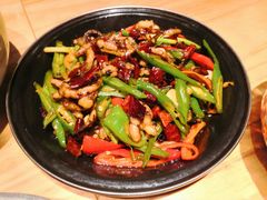 爆炒香辣鱿鱼-十三式重庆江湖菜(金茂览秀城店)