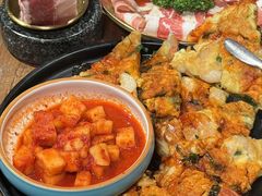 -明洞阿姨·韩式酱蟹烤肉·创意料理(三元桥店)