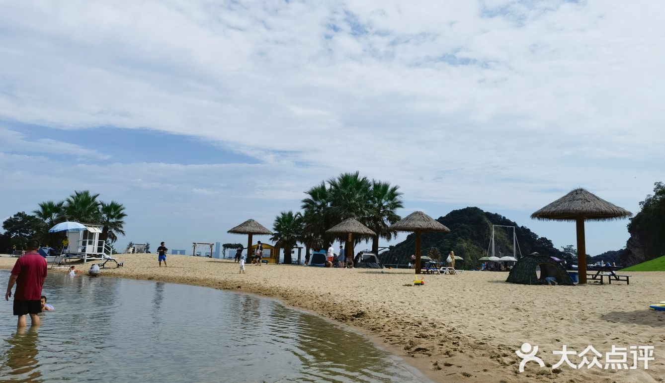 阳光,沙滩,蓝天,湖水,微风,杭州也可以很三亚09