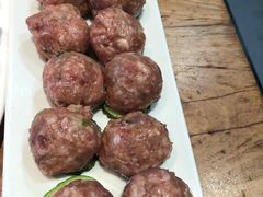 自制羊肉丸-草原塞蛮羊火锅城(港湾店)