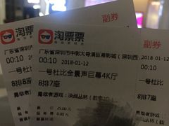 票根-中影大导演巨幕影城(深圳西乡店)