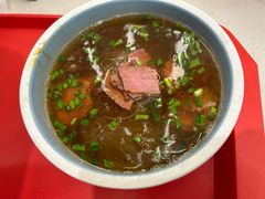 干切牛肉粉丝汤-老新隆牛肉锅贴(新街口店)