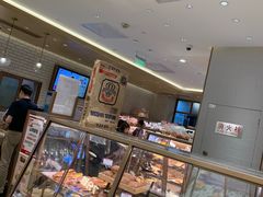 面包甜点陈列柜-山崎面包(静安久光店)