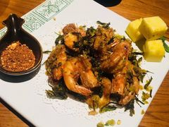 普洱茶香酥虾-云海肴·汽锅鸡·云南菜(美罗城店)