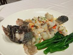 蒜香古法蒸老虎斑-北京厨房(SKP店)