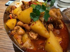 大盘鸡自带皮带面-贯贯吉·清真餐厅(浙江中路店)