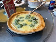 荠菜虾丸煲-调鼎居·手工淮扬菜