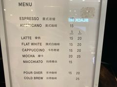菜单-Manner Coffee(芮欧百货店)