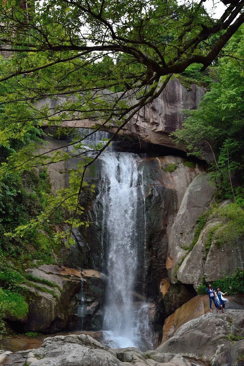 天台山 石梁飞瀑
