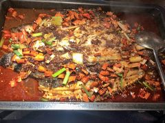 -探鱼·鲜青椒爽麻烤鱼(苏宁广场店)