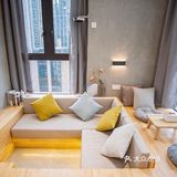 性价比：4个人两个超大床，睡的很舒心