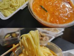海鲜辣汤面-桃园中华料理炸酱面(燕儿岛路店)