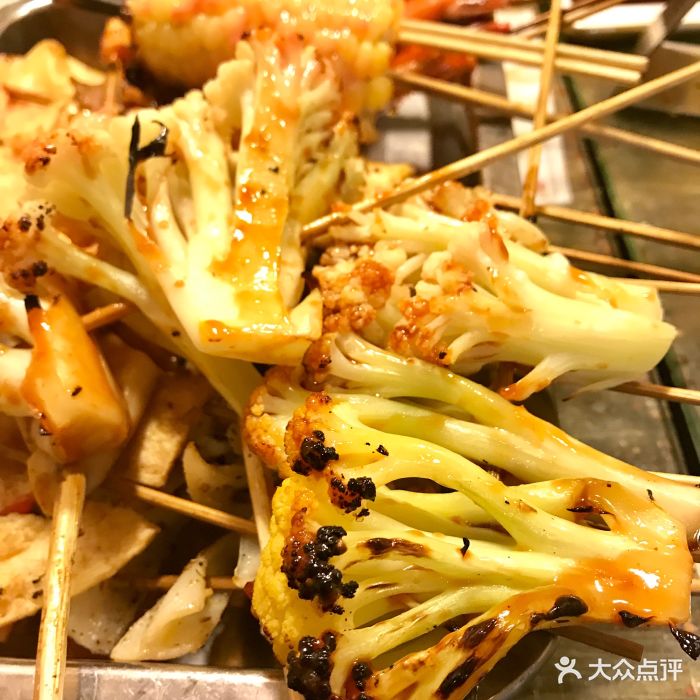 西单翅酷(西单店)-烤菜花-菜-烤菜花图片-北京美食-大众点评网