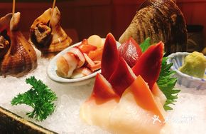 Live Arctic Scallop Sashimi