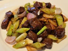 牛仔粒兰度杏鲍菇-申粤轩酒楼·三十年粤菜经典(丁香花园店)