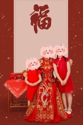 -时光纪亲子全家福照相馆(静安店母女写真父母纪念照)