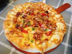 芝心鳗鱼披萨-必胜客(会展店)