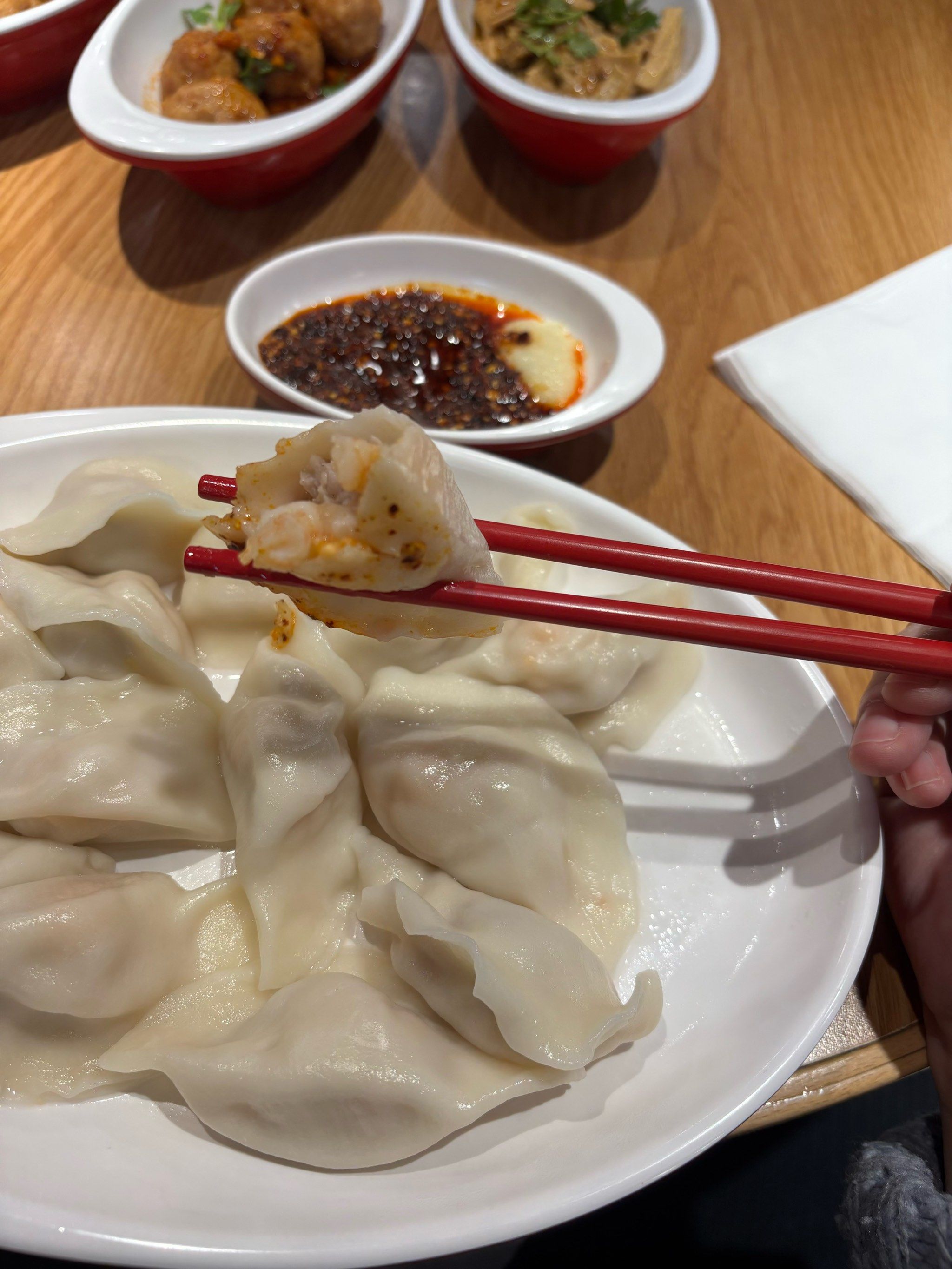 喜家德虾仁水饺