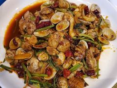 招牌辣炒花甲-鑫正兴东北烧烤(滨湖店)