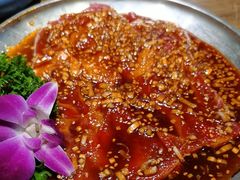 -明洞阿姨·韩式酱蟹烤肉·创意料理(三元桥店)