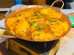 家乡爆浆豆腐-云尊府蒸汽石锅鱼云南菜(龙旗店)