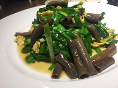 韭菜炒海肠-船歌鱼水饺(淄博万象汇店)