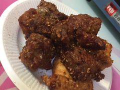 -老红桥炸灌肠牛肚锅烧烤(定福庄店)