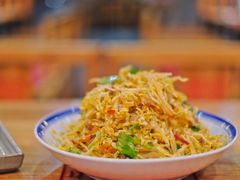 川椒虾干拌白菜.-新兴园饺子馆(北京百子湾店)