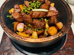 煎烹雪花牛肉-狮王府淮扬菜(老门东店)