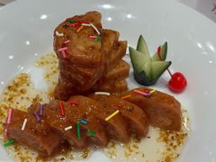 桂花糯米藕-万荣烤鸭店·北京菜(天坛店)