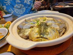 砂锅焗黄花鱼-1937青岛老味道·海肠捞饭·青岛菜(大鲍岛栈桥店)