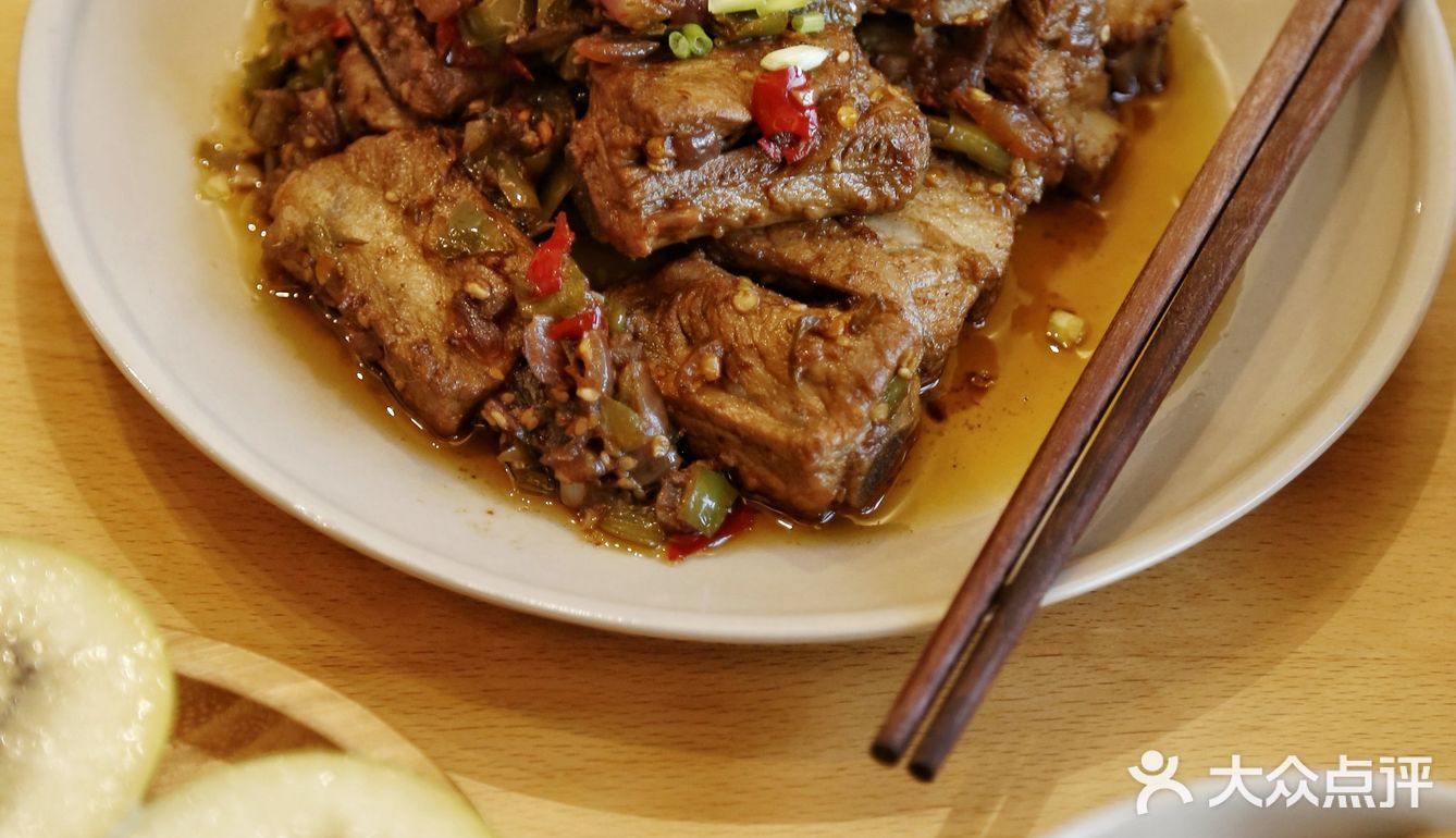 😋斯哈斯哈的甜辣排骨🍖！！！