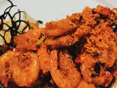 避风塘炒虾-喜上喜鸡煲翅(吉大店)