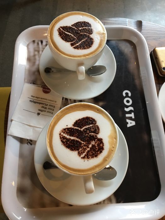 costa coffee(和平广场店)焦糖卡布奇诺图片 第218张