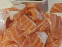 -大中华希尔顿酒店-念自助餐·海南美食·三文鱼