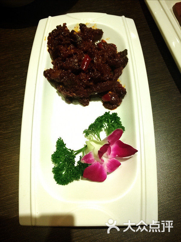 香草香草云南原生态火锅(鼓楼店)牛肉凉菜图片 - 第4张