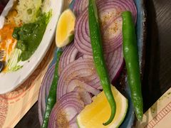 生洋葱辣椒碟-克比叔叔印度餐厅Kebabs on the Grille (人民广场店)