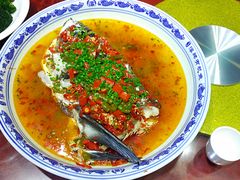 超大号鱼头对比效果-森谷美食公园(杨行店)